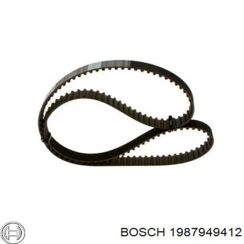 Зубчатый ремень Bosch 1987949412 цена, от 16.32 USD