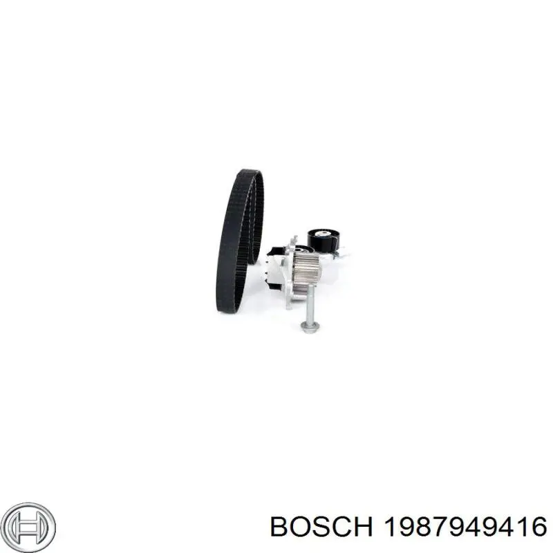 Купить 1987949416 Bosch Ремень газораспределительного механизма