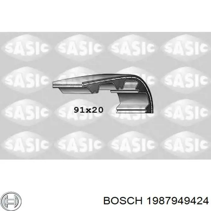 Ремень ГРМ 1987949424 Bosch