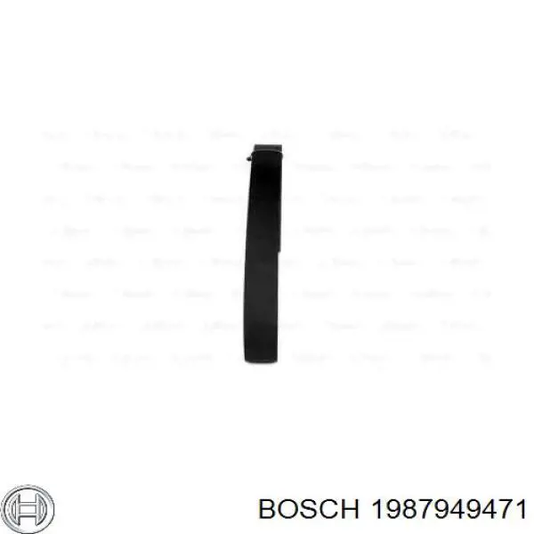 1987949471 Bosch correia do mecanismo de distribuição de gás