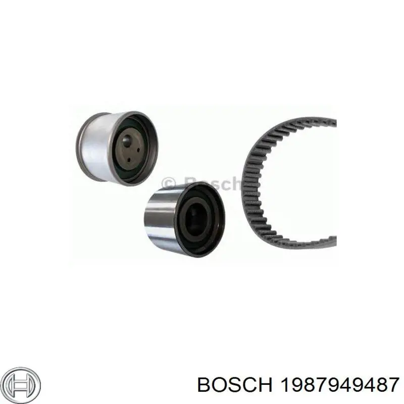 Зубчатый ремень Bosch 1987949487 цена, от 23.75 USD