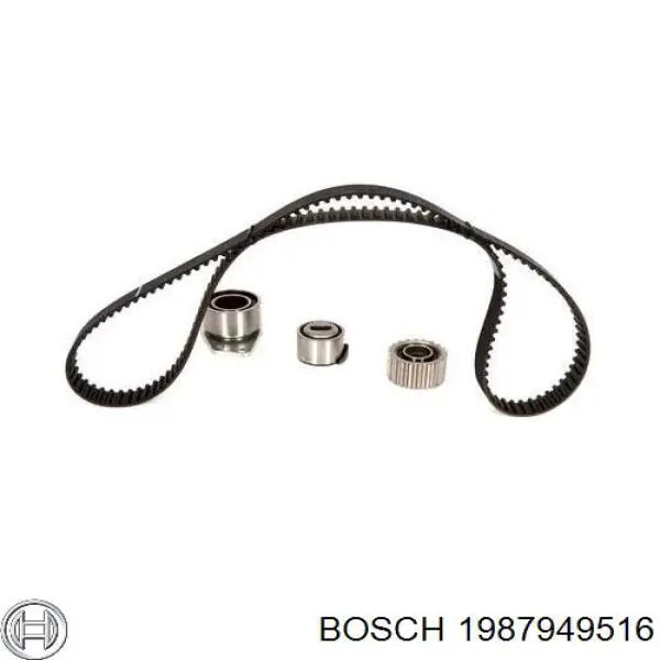 Купить 1987949516 Bosch Ремень газораспределительного механизма