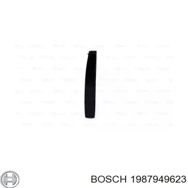 1987949623 Bosch correia do mecanismo de distribuição de gás