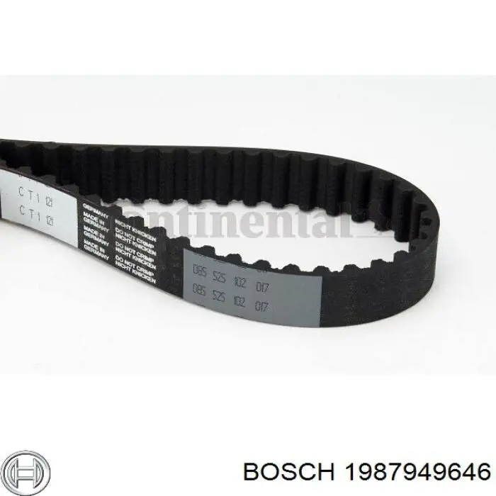 Ремінь ГРМ 1987949646 Bosch