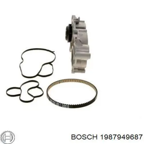 Ремень генератора 1987949687 Bosch
