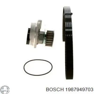 Помпа охлаждения Bosch 1987949703 цена, от 24.71 USD
