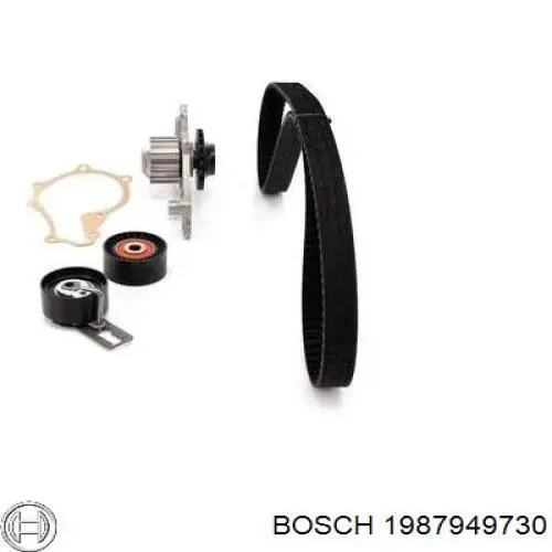 Помпа охлаждения Bosch 1987949730 цена, от 39.27 USD