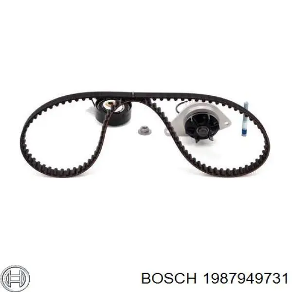 Купить 1987949731 Bosch Насос охлаждения