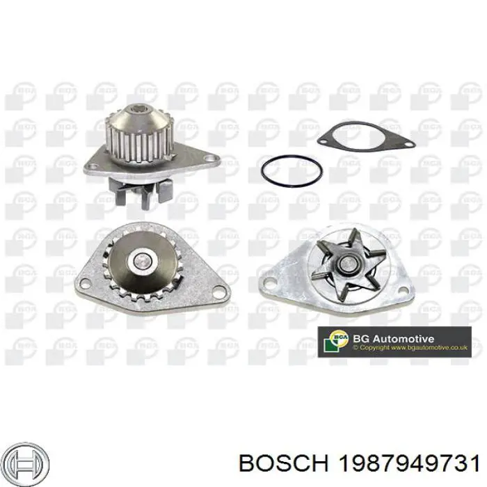 Помпа 1987949731 Bosch