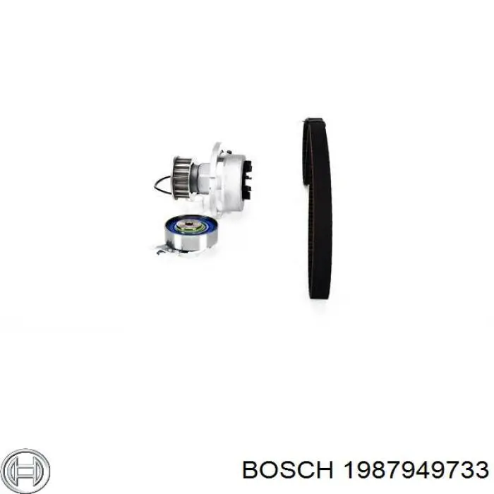 1987949733 Bosch Насос водяной