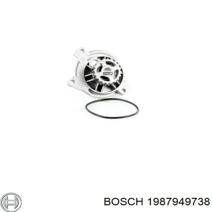 1987949738 Bosch Насос водяной