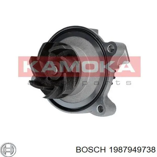 Помпа охлаждения Bosch 1987949738 цена, от 29.80 USD