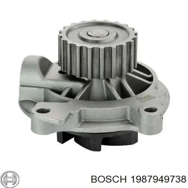 Помпа охлаждения Bosch 1987949738 цена, от 29.80 USD
