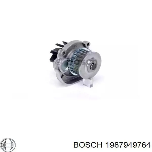 Помпа водяная (насос) охлаждения Bosch 1987949764