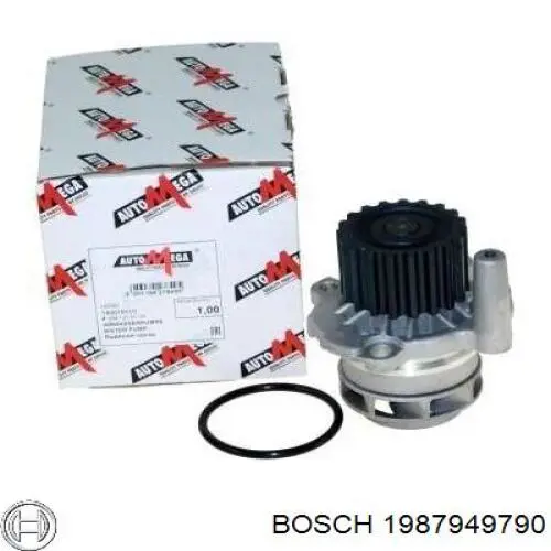 Купить 1987949790 Bosch Насос охлаждения