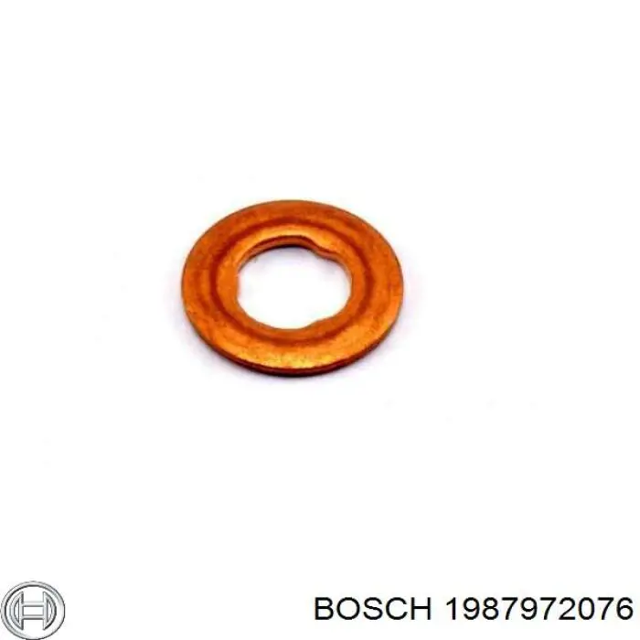 1987972076 Bosch кольцо (шайба форсунки инжектора посадочное)