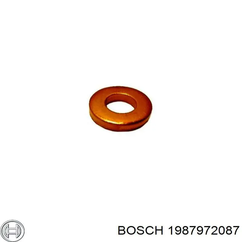 Кільце форсунки інжектора, посадочне 1987972087 Bosch