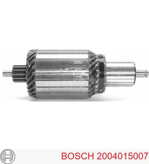 2 004 015 007 Bosch якорь (ротор стартера)