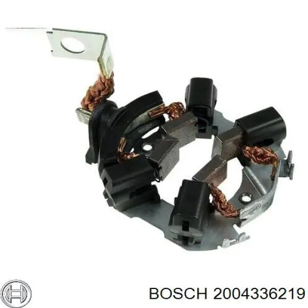 2004336219 Bosch porta-escovas do motor de arranco