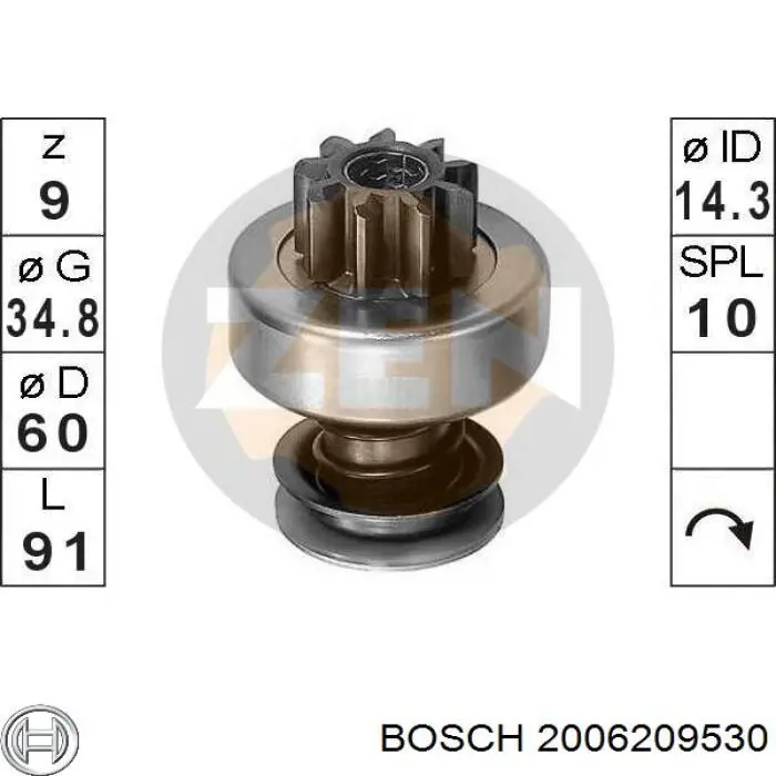  Бендикс Bosch 2006209530 цена, от 15.62 USD