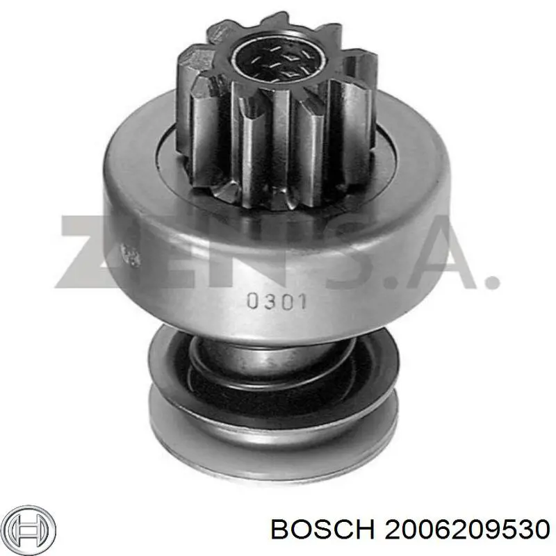 Бендикс стартера 2006209530 Bosch