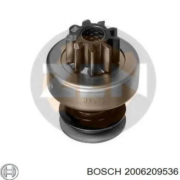 Бендикс стартера 2006209536 Bosch