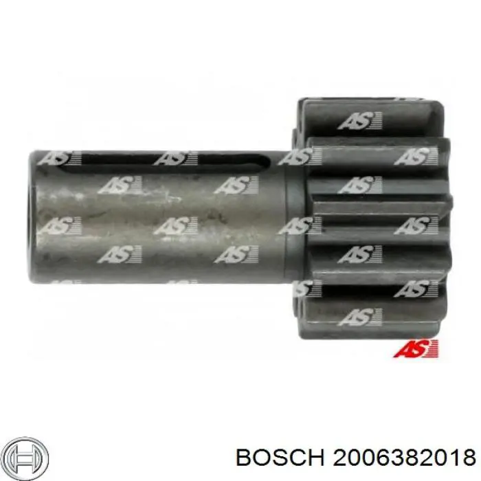 2006382018 Bosch бендикс стартера