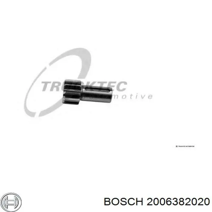 2006382020 Bosch бендикс стартера
