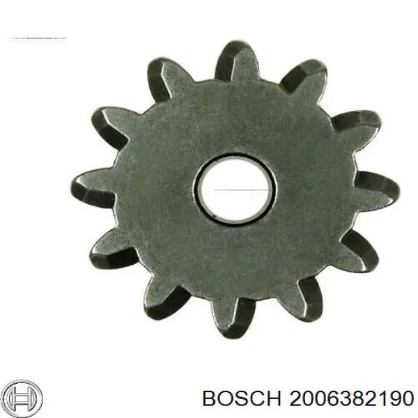 Piñón, motor de arranque 2006382190 Bosch