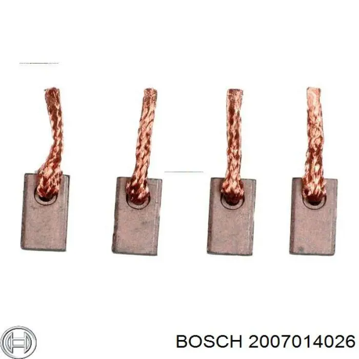 Щетка стартера Bosch 2007014026
