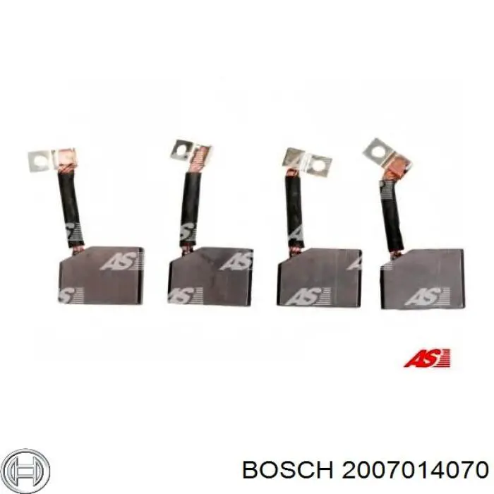 Щетка стартера Bosch 2007014070