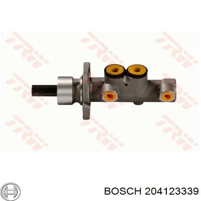 204123339 Bosch цилиндр тормозной главный