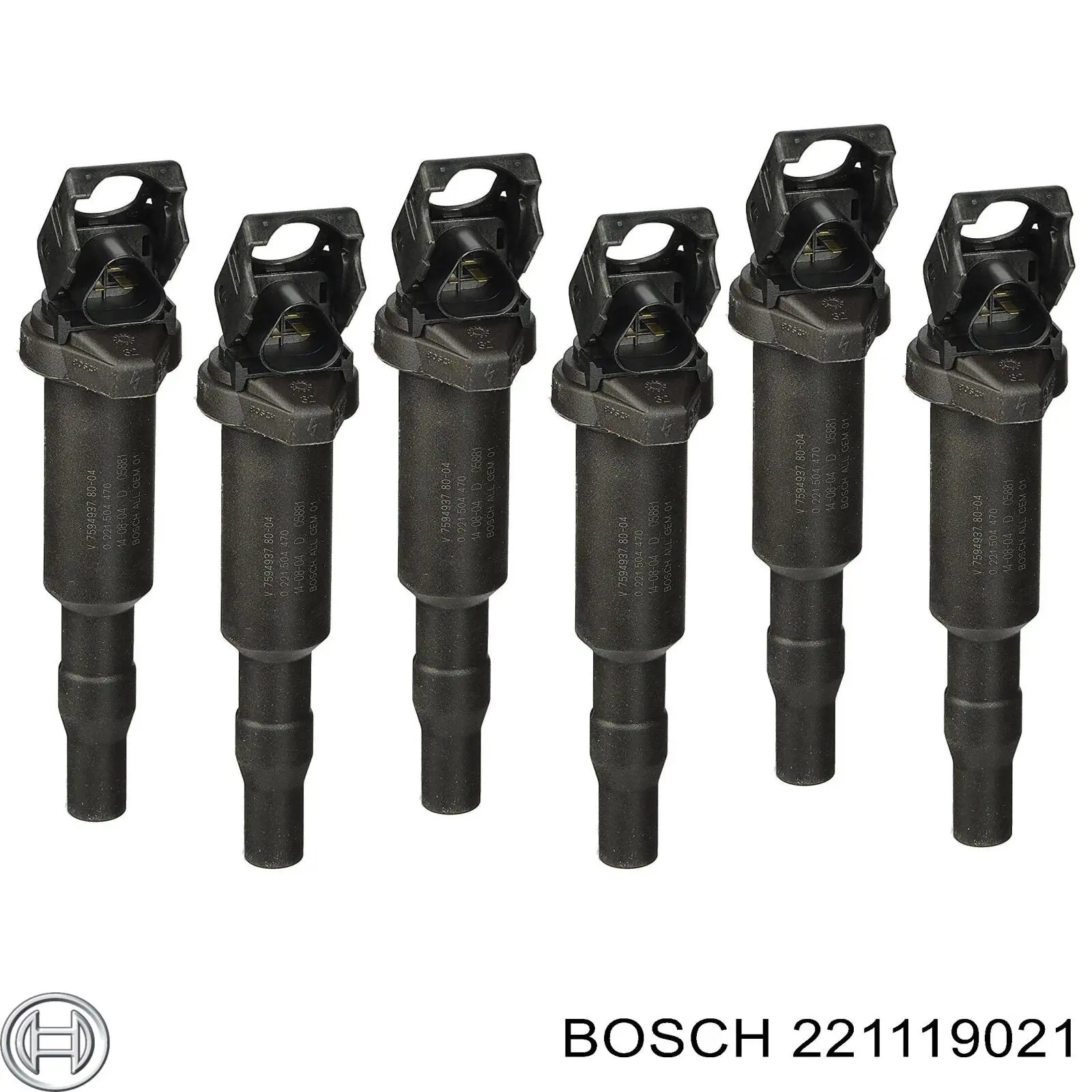 Катушка зажигания 221119021 Bosch