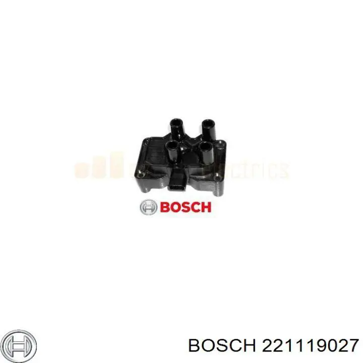 Катушка зажигания 221119027 Bosch