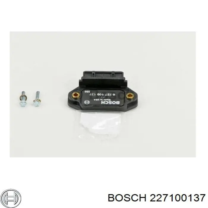 227100137 Bosch модуль зажигания (коммутатор)