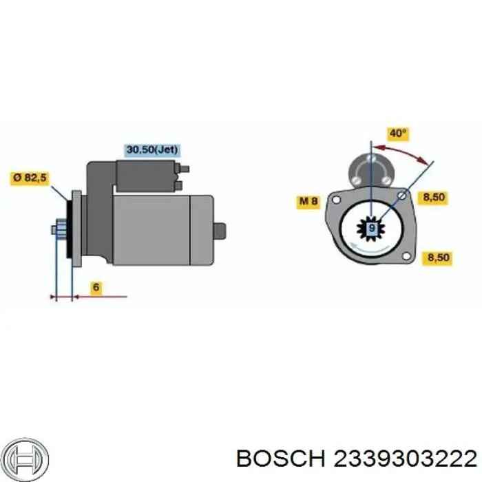 Втягивающее Bosch 2339303222 цена, от 17.49 USD