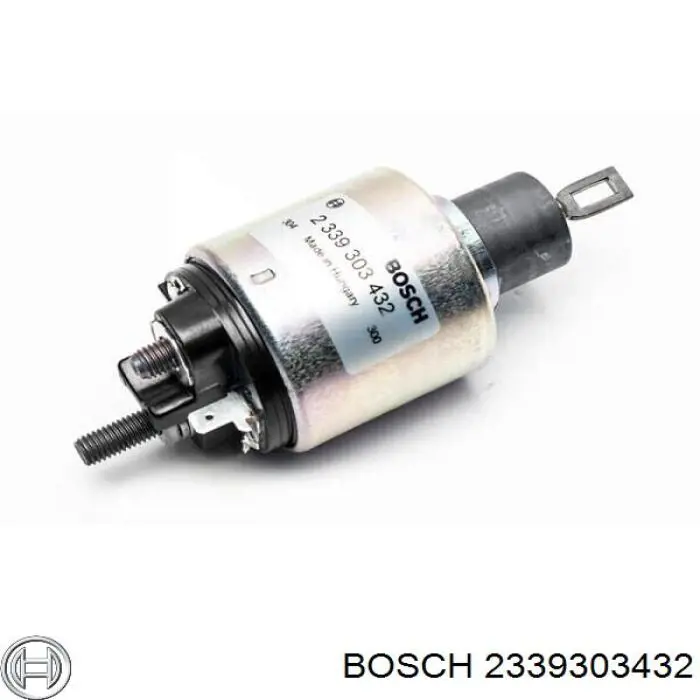 2339303432 Bosch relê retrator do motor de arranco