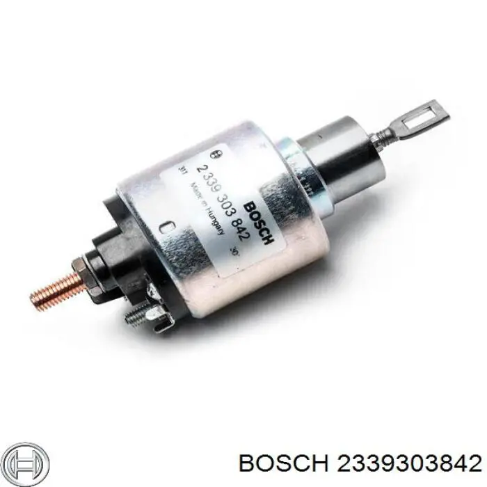 2339303842 Bosch relê retrator do motor de arranco