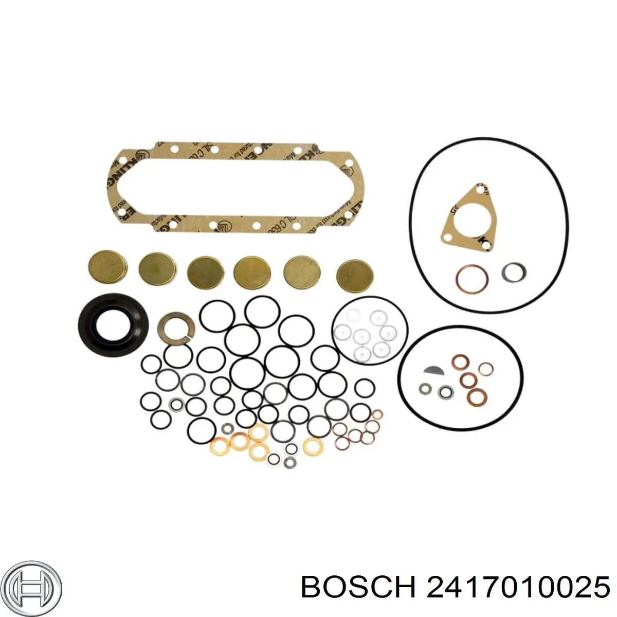 2417010025 Bosch kit de reparação da bomba de combustível de pressão alta