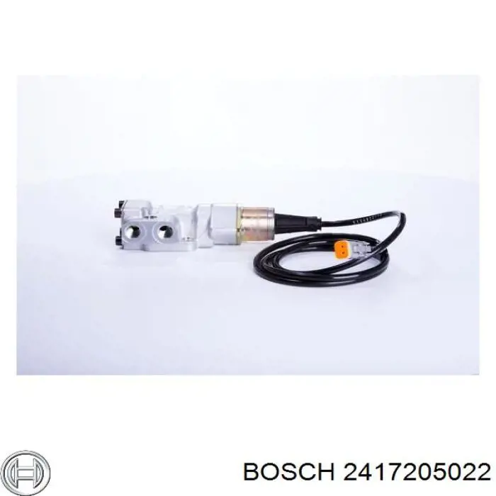 Купить 2417205022 Bosch Клапан ТНВД отсечки топлива (дизель-стоп)