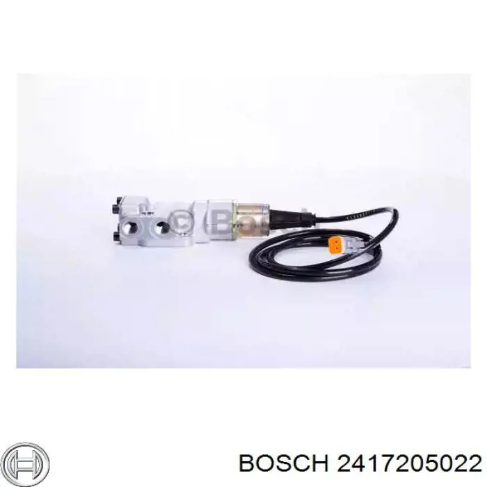 Клапан ТНВД отсечки топлива (дизель-стоп) Bosch 2417205022