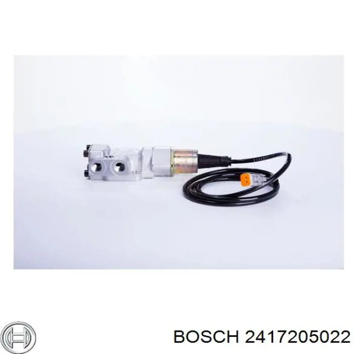 Клапан ТНВД отсечки топлива (дизель-стоп) Bosch 2417205022