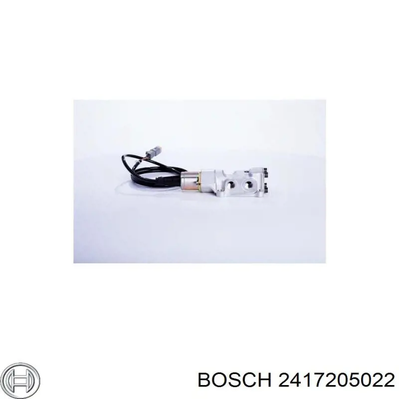 2417205022 Bosch Клапан ТНВД электромагнитный