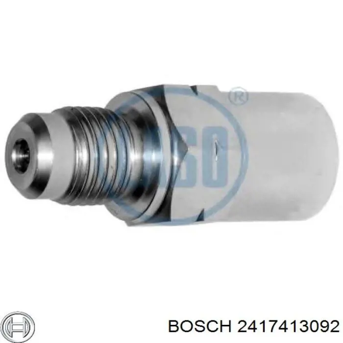 Топливный перепускной клапан (болт банджо) Bosch 2417413092