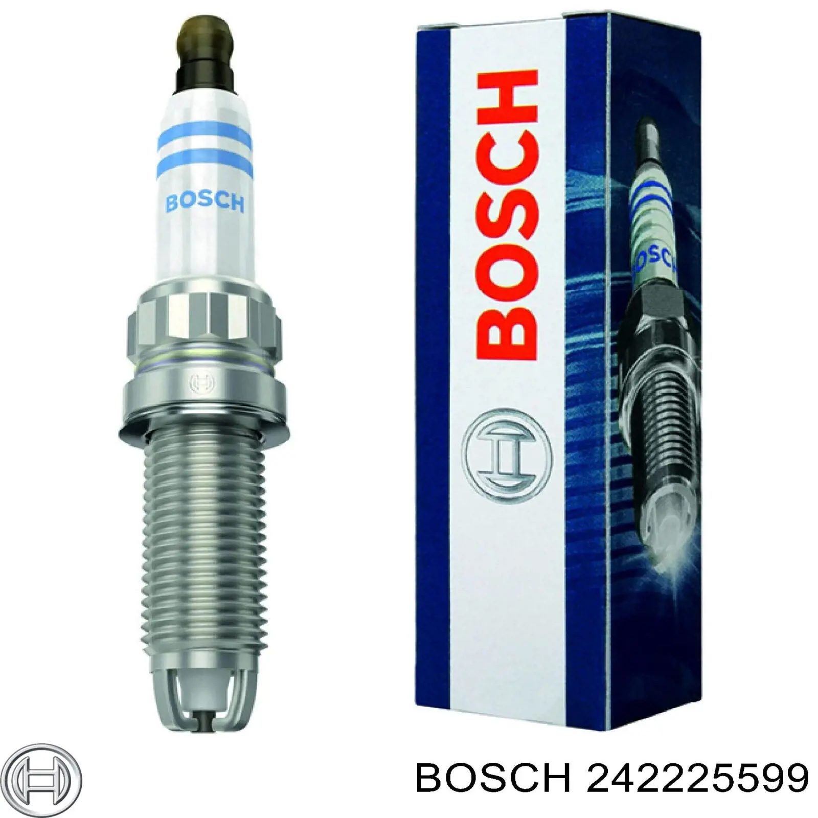 Свеча зажигания Bosch 242225599 цена, от 2.25 USD