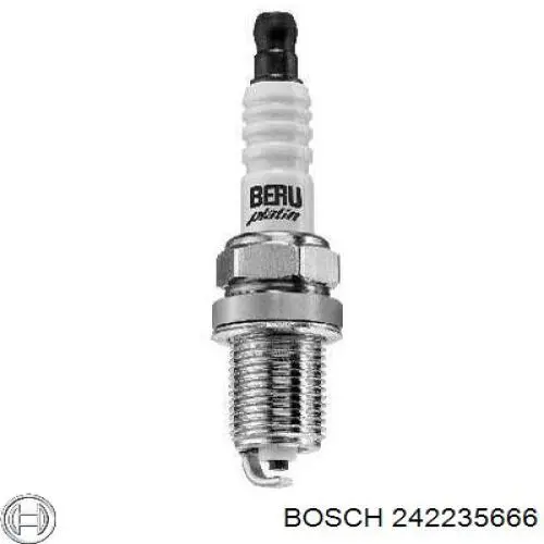 242235666 Bosch Свечи зажигания