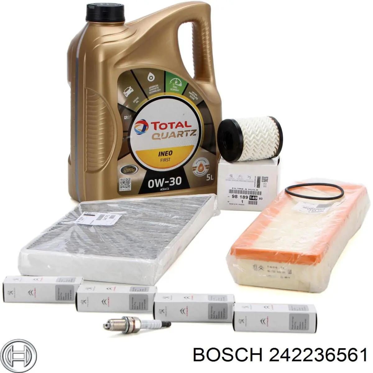 Свечи зажигания 242236561 Bosch