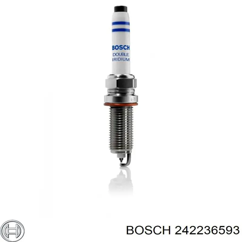 Свеча зажигания Bosch 242236593 цена, от 13.03 USD