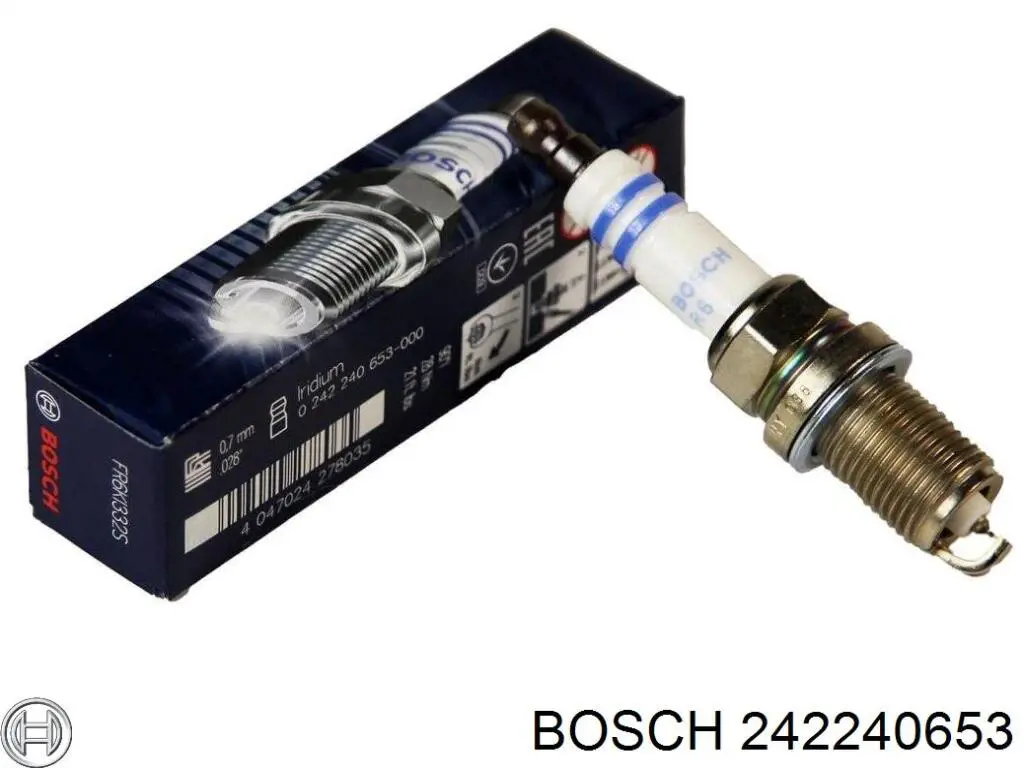 Свечи зажигания 242240653 Bosch