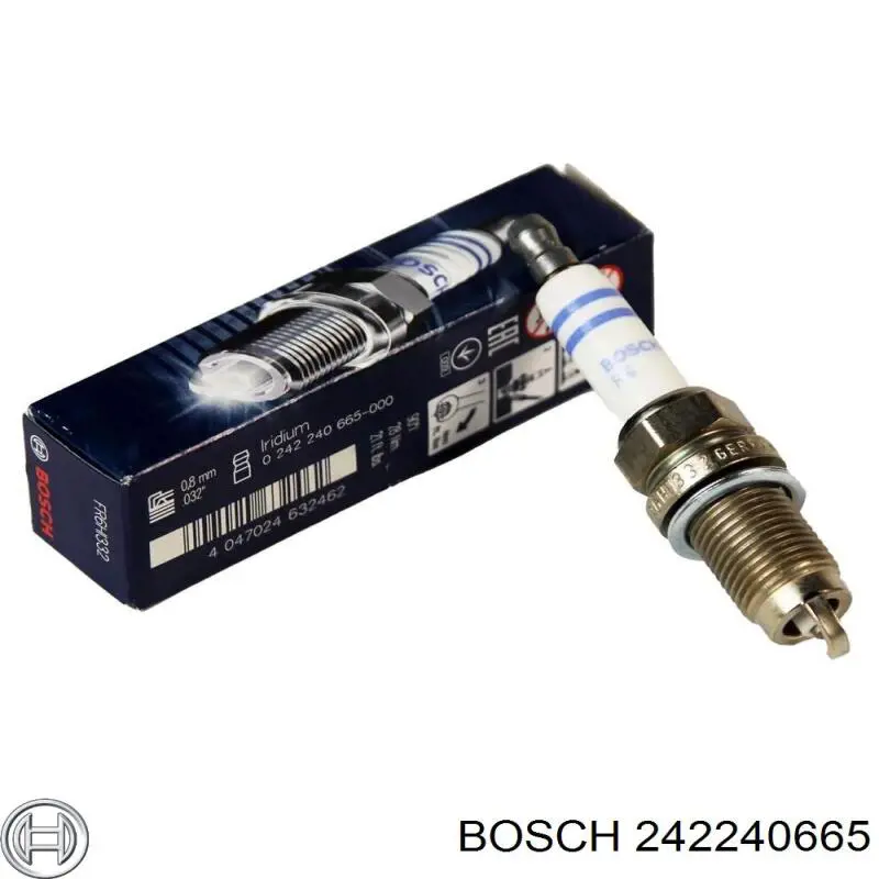 242240665 Bosch Свечи зажигания
